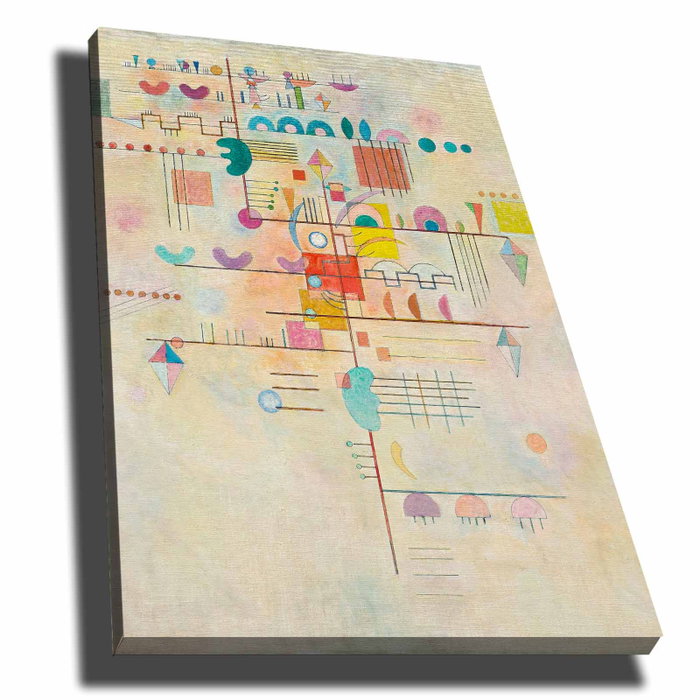 Wallity 70100KANDINSKY013 Vasili Kandinsky Lienzo Decorativo 70 x 100 cm Wallity 70100KANDINSKY013 Vasili Kandinsky Lienzo Decorativo 70 x 100 cm